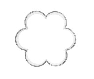 Mini formička na kvety, vykrajovač na polevovú hmotu, 1,6 cm