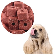 MACED Treat MÄSOVÉ KRÚŽKY pre psov Hovädzie 500g