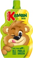 KUBUŚ 100% banánová jablková pena bez cukru tuba 100g