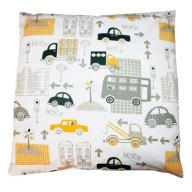 OBLIEK NA VANKÚŠ DO AUTO 40 X 40 CM 100% BAVLNA