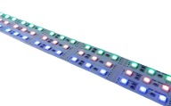 RGB 5050 LED pásik 60LED/m, farebný, pevný, 50 cm