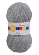 BonBon Kristal 100% tenký akryl Nako 100g 98233 šedý