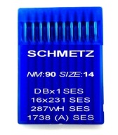 SCHMETZ DBx1 ihly 16x231 hrúbka 90 SES guľôčkový