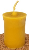 SVIEČKA z včelieho vosku Malý valček 6,5cm SVIEČKA SVIEČKA VOSK