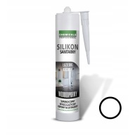 BIELY sanitárny silikón 300 ml do kuchyne, kúpeľne, ODOLNÝ PLNÍC