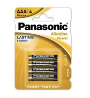 Alkalická batéria Panasonic AAA (R3) 4 ks.