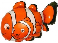 Fóliový balónik RYBY Ryba Hľadá sa Nemo? Narodeninová párty KLAUN 35 cm
