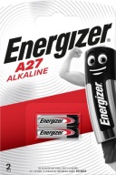 A27 MN27 E27A 12V Energizer alkalická batéria do diaľkových ovládačov - 2 kusy