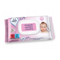 LULA Baby vlhčené obrúsky s bavlnou