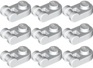 LEGO 26047 LATCH PLATE biela (3g) 9 ks.