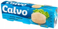 CALVO Tuniak v slnečnicovom oleji 3x65g