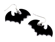 HALLOWEENSKÉ NÁUŠNICE Netopiere 2 ks