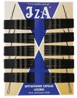 IZA špendlíky, čierne, 6 cm - 100 kusov