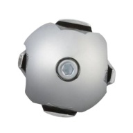 KONEKTOR DVOJITÝ PARALELNÝ KONEKTOR PRE POTRUBIE FI 65 R-4 2 PALCE CHROME R-4/C AMIX