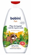 BOBINI FUN CITRUS tekutý kúpeľový gél a gél na umývanie tela, 500 ml