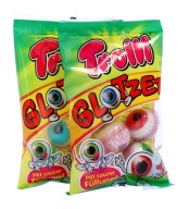 Ovocné želé TROLL EYES Eye POP Očné gombíky 4 KS