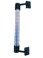 MEDIUM ZSP GRAPHITE okenný teplomer