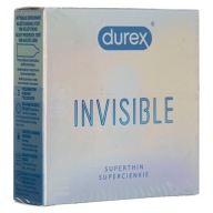 Durex Invisible Ultra tenké kondómy 3 ks