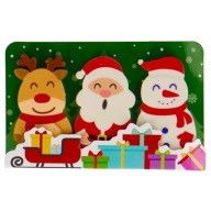 Sada vianočných gumičiek Santa Claus