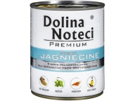 DOLINA NOTECI Premium jahňacie Mokré krmivo pre psov, konzerva, 800g