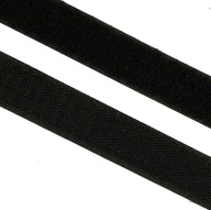 VELCRO VELCRO VELCRO PÁSKA OBOJSTRANNÁ SILNÁ ČIERNA - 25mm