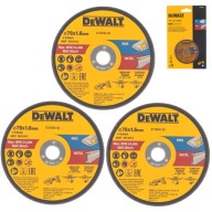 Kovový rezací kotúč 76x9,5mm 3 ks. DeWALT DT20592