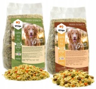 INSTANTNÉ CESTOVINOVÉ KRMIVO PRE PSOV, MÄSO, ZELENINA
