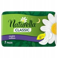 NATURELLA HYDRAULICKÉ VLOŽKY S KRÍDLAMI 7 ks NOČNÁ KLASIKA