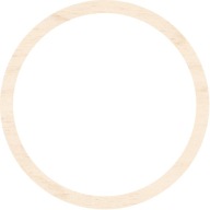 DECOUPAGE CIRCLE obruč na lapač snov 16cm háčik