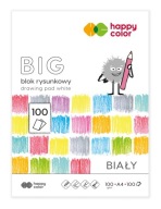 Biela podložka na kreslenie BIG A4 100g 100 listov Happy Color 100 listov