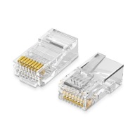 UGREEN SET 50X KONEKTOROVÁ ZÁSTRČKA PRE KÁBLOVÉ KÁBLE RJ45 CAT5