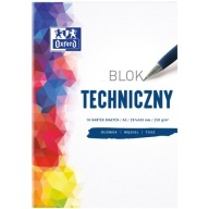 Biely technický blok A3 250 g OXFORD