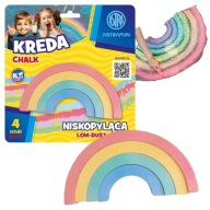 Farebná školská krieda na chodník pre deti Rainbow