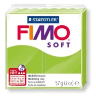 MODELINA FIMO SOFT, farba jablkovo zelená - 50
