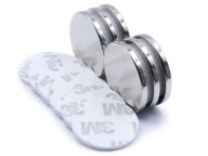 VALEC NEODYMOVÝ MAGNET 15x1,5mm S 3M LEPOM 10SZ