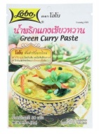 LOBO Spice Paste Zelená svieža zelená kari pasta bez konzervantov 50g