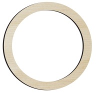 Drevený krúžok na lapač snov, základňa 11 cm Drevený kruh makramé