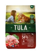 Suché krmivo pre psov, kuracie, jahňacie, 300g Tula