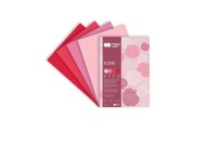 Deco Rose blok A4, 170g, 20 listov, 4 farby, rôzne tóny