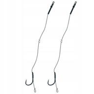 2x READY CARP RIG s vlasmi JAXON, veľkosť 4