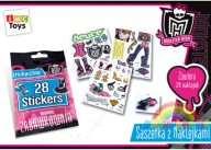 Monster High Sticker Bag 28 nálepiek