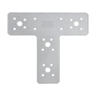 Stolárska spojka KT160 T-typ uholník 160x140x45x2,5mm DOMAX 1 ks.