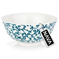 Miska MISKA na polievku, vločky, šaláty, snacky, porcelánová miska na šalát, 600 ml