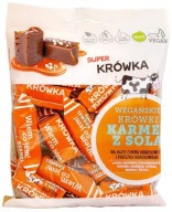 Karamelový fudge so soľou, vegánsky, bez mlieka a lepku, VEGE pre vegánov