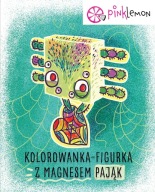 POSTAVIČKA ZVIERATKA PAVÚKA S MAGNETOM NA FARBA