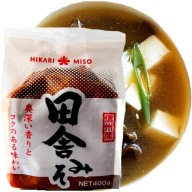 Japonská pasta Shiro Miso tmavá Hikari 400g