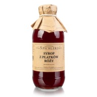 Sirup z lupeňov ruže 100% prírodný Spichlerz 330 ml