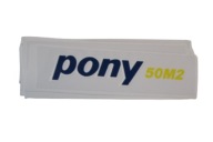 NÁLEPKY NA MOTOROVÝ BICYKEL ROMET PONY 50M2 KRYT
