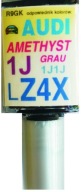 AUDI LZ4X 1J1J AMETHYSTGRAU LAK ŠKRABANÝ DOTYK