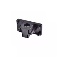 Koncovka pre 1F prípojnice, čierna (cap) LP-556/END-S-BK